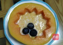 牛奶木瓜蒸蛋的做法图解6