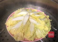 皮蛋肉沫蒸娃娃菜的做法图解2