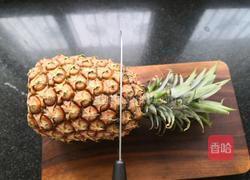 水果拼盘(鹦鹉菠萝凤梨)的做法图解1