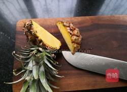 水果拼盘(鹦鹉菠萝凤梨)的做法图解2