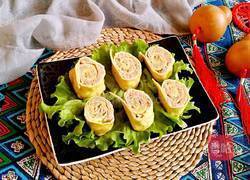 蛋肉卷的做法图解11