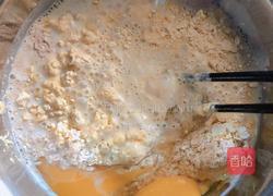 野生荠菜杂粮饼的做法图解4