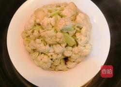 清蒸有机花菜的做法图解5