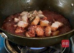 兰花豆干烧肉的做法图解5