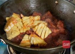 兰花豆干烧肉的做法图解7