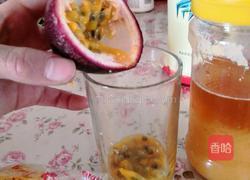百香果柠檬茶的做法图解3