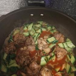 黄瓜炒鸡的做法[图]