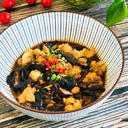 香菇木耳蒸鸡块的做法[图]