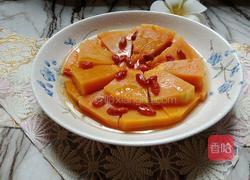 ＃蒸菜＃枸杞蜂蜜蒸南瓜的做法图解1