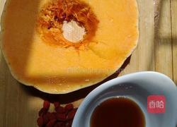 ＃蒸菜＃枸杞蜂蜜蒸南瓜的做法图解2