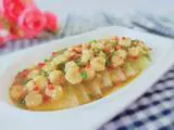 虾仁蒸冬瓜的做法[图]