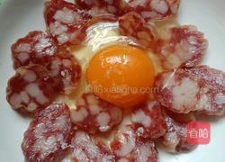 ＃蒸菜＃腊肠蒸蛋的做法图解5