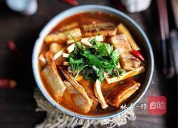 豆腐干炖腊鱼的做法图解13