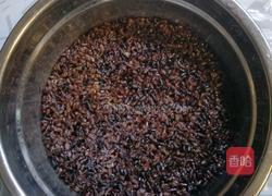 蒸紫糯米草莓大福的做法图解3