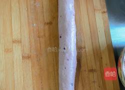 玫瑰花酿紫薯花卷的做法图解12