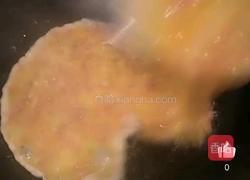 火腿煎鸡蛋的做法图解5