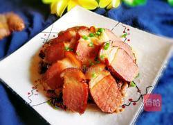 干豆角蒸腊肉的做法图解1