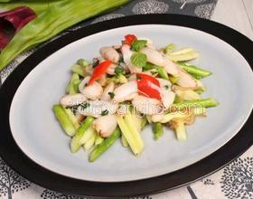 应季香草蟹钳芦笋