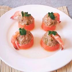 胡萝卜酿鲜虾肉丸的做法[图]