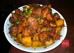 土豆红烧肉的做法图解4