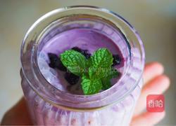 蓝莓坚果奶昔的做法图解3