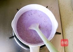 紫薯牛奶凉糕的做法图解5