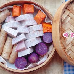 蒸蔬果大拼盘的做法[图]