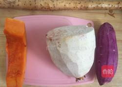 蒸蔬果大拼盘的做法图解1