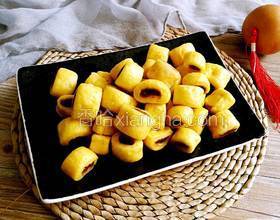 迷你奶香豆沙包