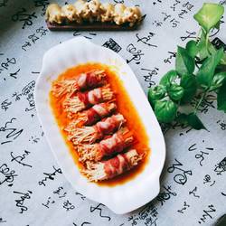 培根金针菇卷的做法[图]