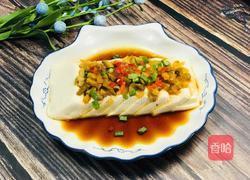 榨菜蒸豆腐的做法图解1