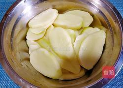 培根蒸土豆片的做法图解3