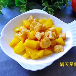 菠萝炒鸡胸肉的做法[图]