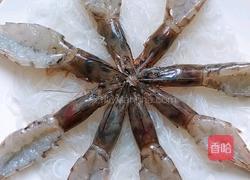 花开富贵虾的做法图解6