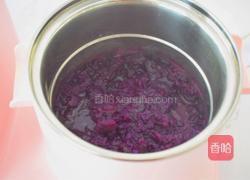 奶香紫薯饼的做法图解4