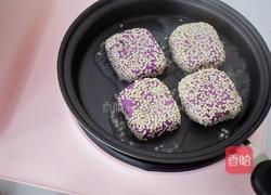 奶香紫薯饼的做法图解13