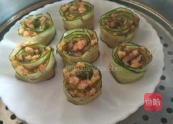 蒸鸡肉黄瓜卷的做法图解7