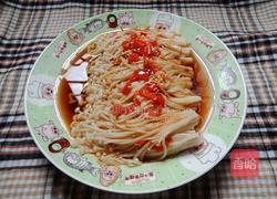 ＃蒸菜＃椒香金针菇的做法图解1