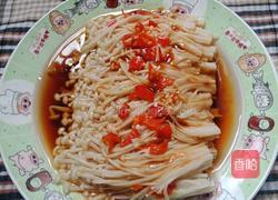 ＃蒸菜＃椒香金针菇的做法图解11