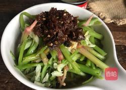 香菇酱菠菜根的做法图解8