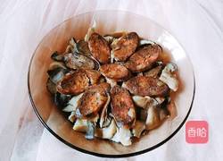 腊肠蒸蘑菇的做法图解7