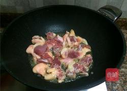 风味酸萝卜烧鸭的做法图解4