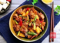 风味酸萝卜烧鸭的做法图解11