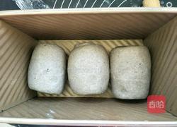 黑芝麻黑米吐司面包的做法图解7