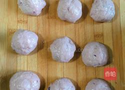 玫瑰花酿紫薯豆包(高压锅版)的做法图解12