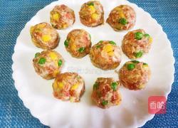 多彩肉丸的做法图解9