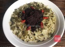 艾叶蒸糯米饭的做法图解10