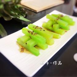 桂花蜜翡翠条的做法[图]