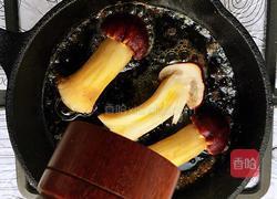 黄油煎松茸的做法图解7