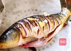 蒸野生鲤鱼的做法图解5